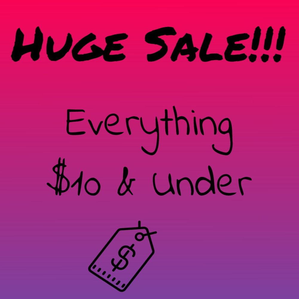 HUGE SALE ON RIGHT NOW!